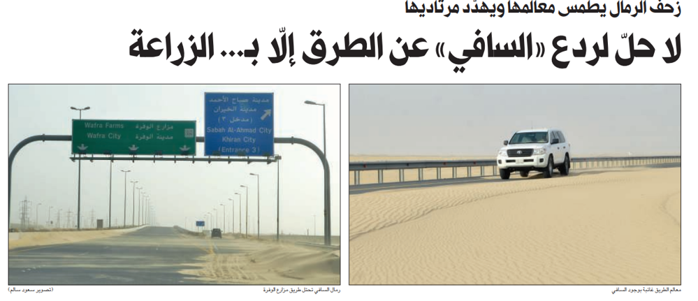Picture of لا حلّ لردع «السافي» عن الطرق إلّا بـ... الزراعة