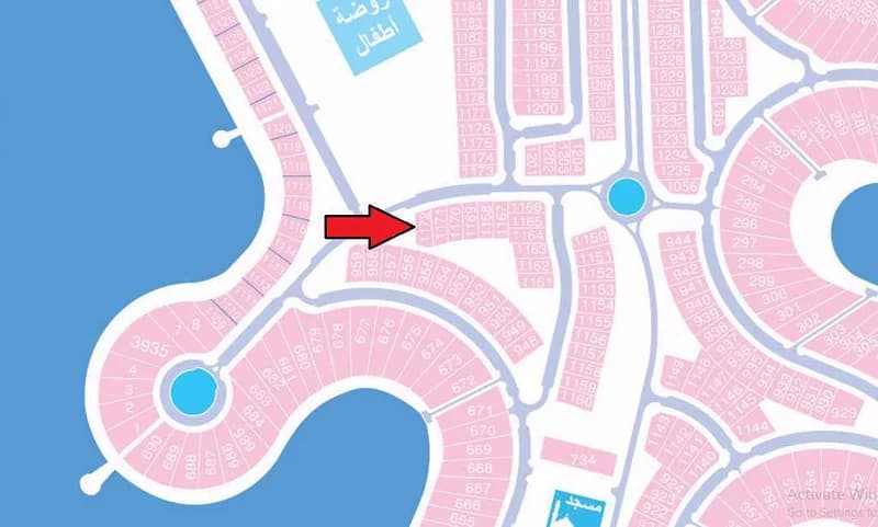 للبيع أرض في مدينة صباح البحرية / الاولى 