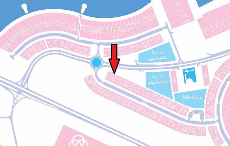 للبيع ارض صف ثاني - المرحله الثانيه 