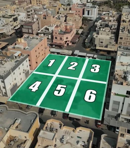 للبيع اراضي في الزهراء قطعه ٦