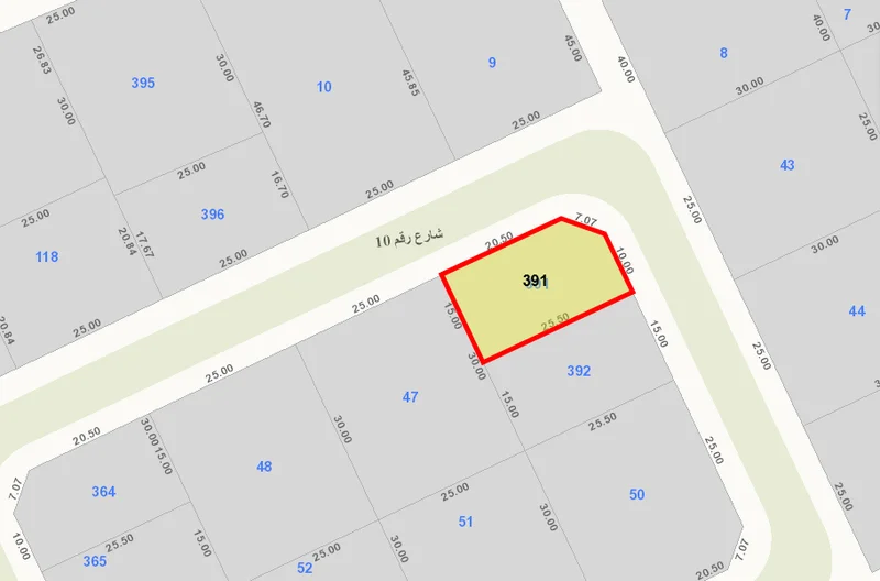للبيع ارضين في الجابريه ق11 