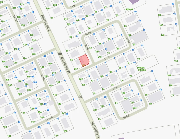 للبيع أرض في منطقة الرميثية قطعة ٩