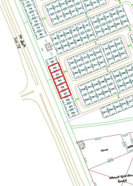 للبيع ارض في ابو فطيره قطعه 7