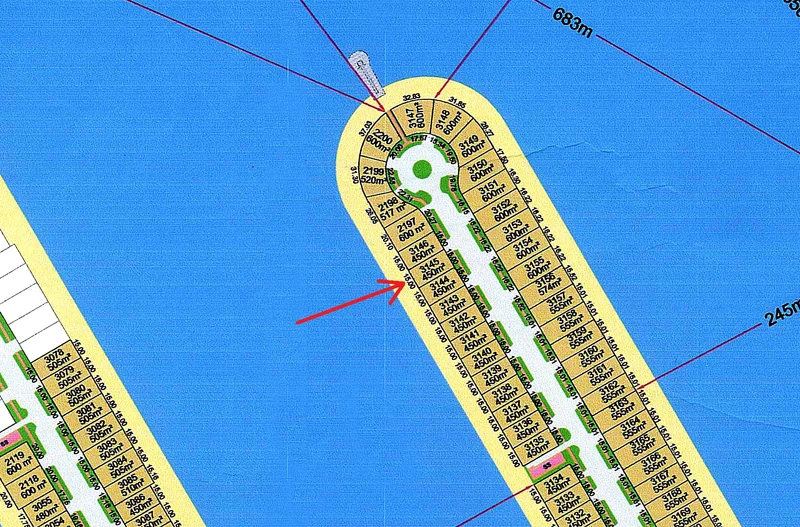 للبيع ارض في صباح الاحمد البحريه المرحله الثالثه بي