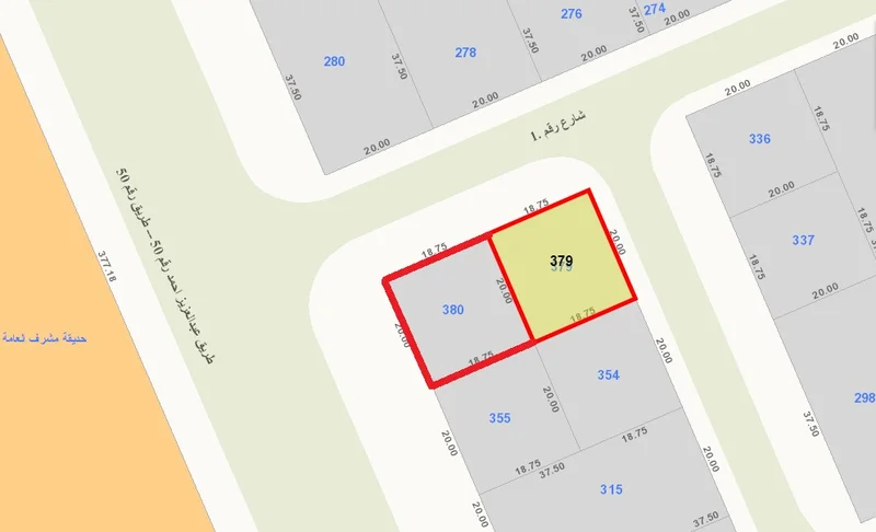 للبيع ارض في مشرف ق٣ 