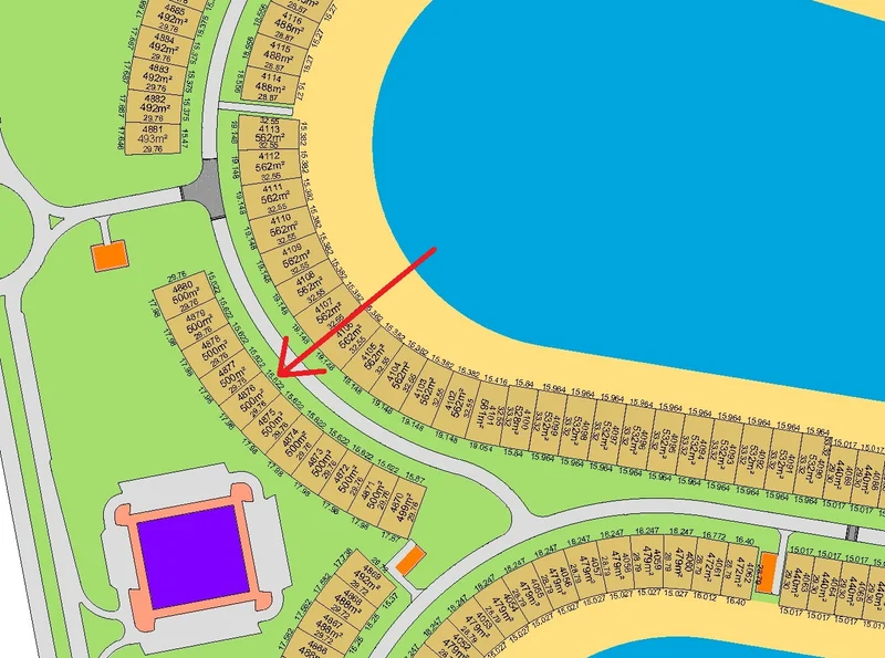 للبيع ارض في مدينة صباح الاحمد البحرية / الخامسة - نسخة