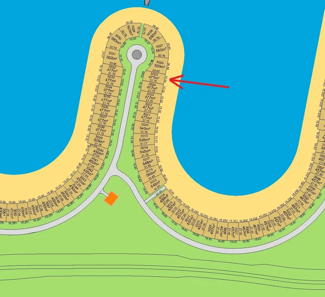 للبيع ارض صف اول في المرحلة الخامسة مدينة صباح الأحمد البحرية