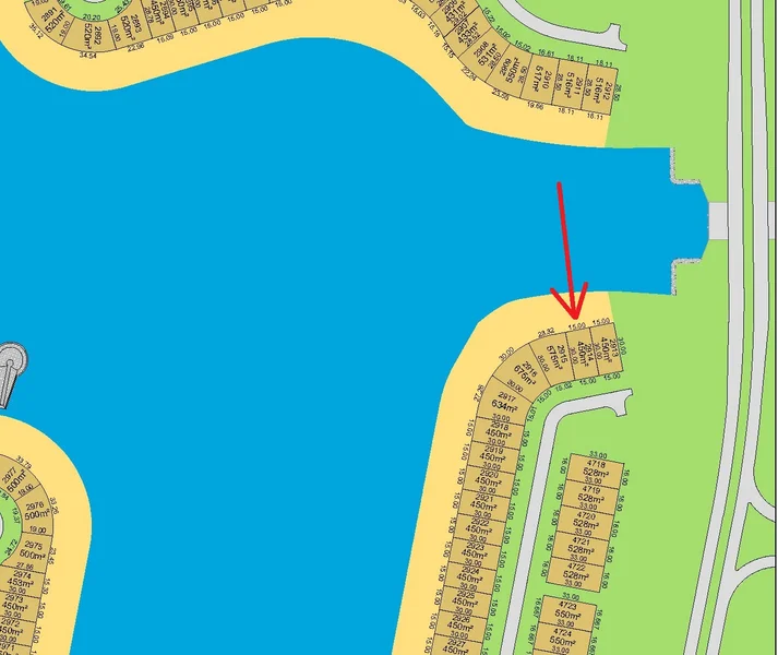 للبيع ارض صف اول في المرحلة الخامسة مدينة صباح الأحمد البحرية 