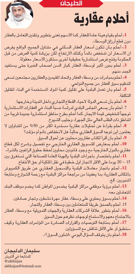 أحلام عقارية