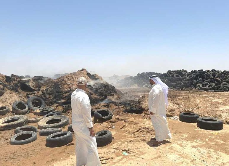 «البيئة»: الإطارات المستعملة ثروة وطنية