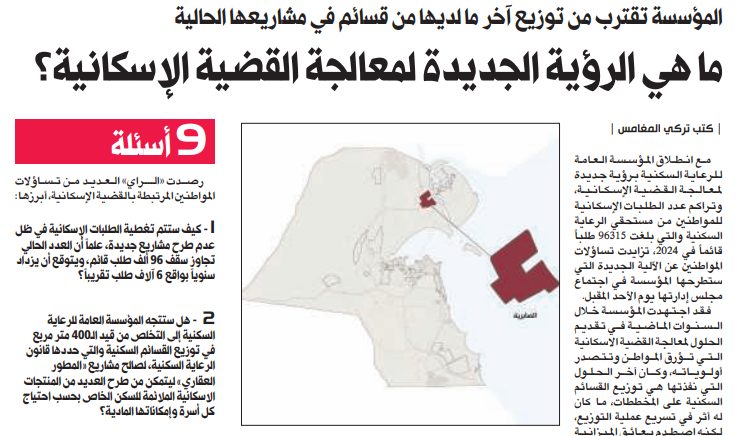ما هي الرؤية الجديدة لمعالجة القضية الإسكانية؟