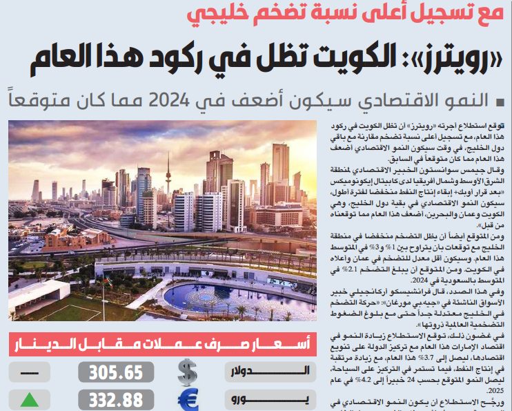 استطلاع لـ«رويترز»: الكويت تظل في ركود هذا العام