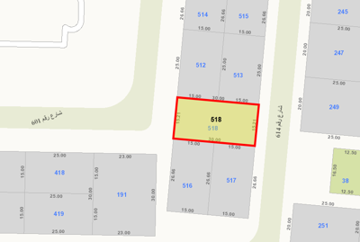 للبيع أرض في الصديق ق٦