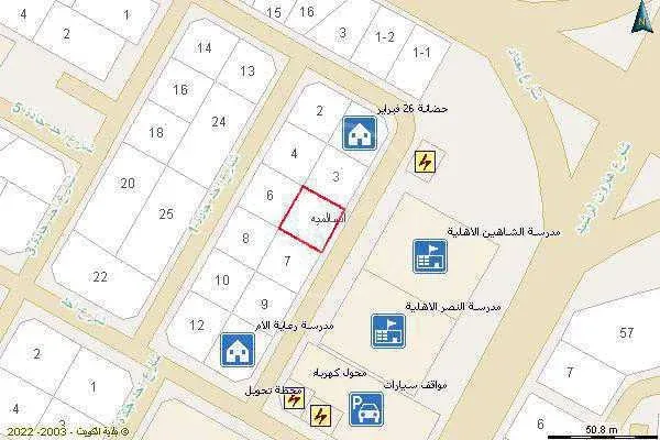 ارض للبيع في ميدان حولي قطعة 11