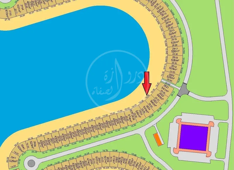 ارض للبيع في صباح الاحمد البحرية ارتداد خلفي