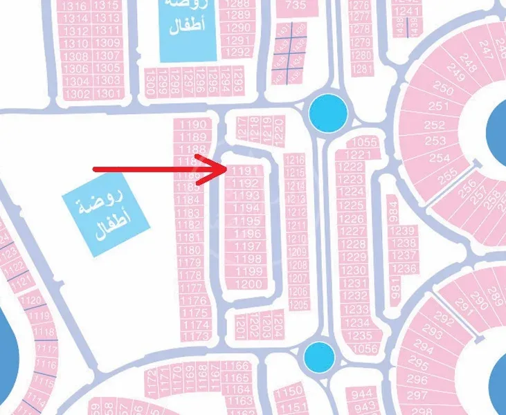 ارض راس للبيع في المرحلة الاولى