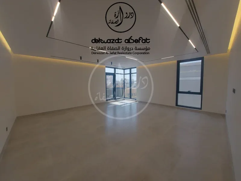 للإيجار دور ثاني سوبر ديلوكس جديد بالكامل في الجابرية قطعة 7