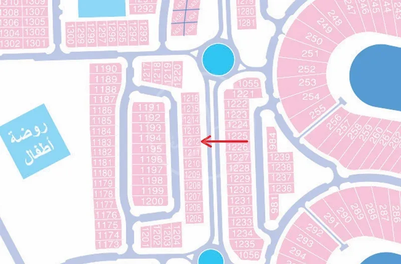 للبيع ارض في مدينة صباح الاحمد البحرية - الاولى